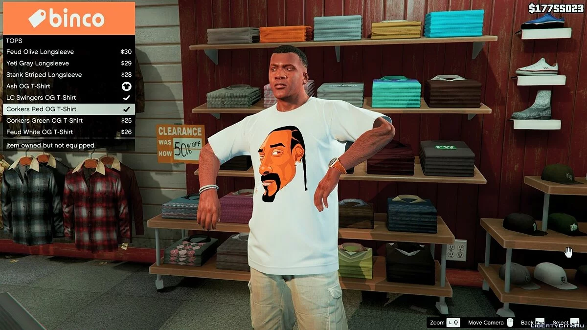 Cannabis T-shirt Pack for Franklin / GTA 5