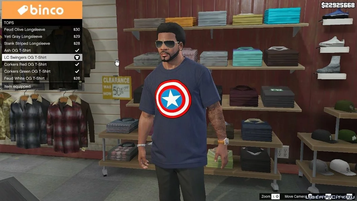 Paquete de camisetas de superhéroes para Franklin / GTA 5