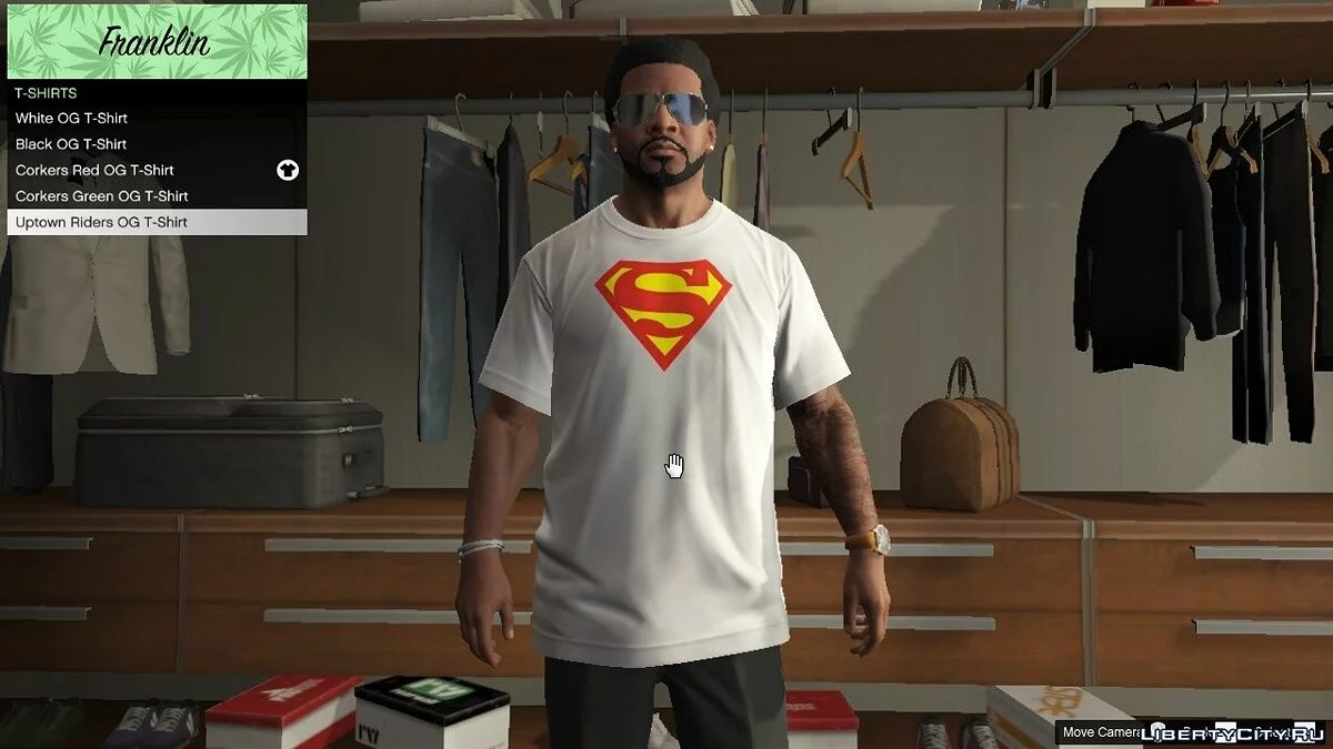 Paquete de camisetas de superhéroes para Franklin / GTA 5