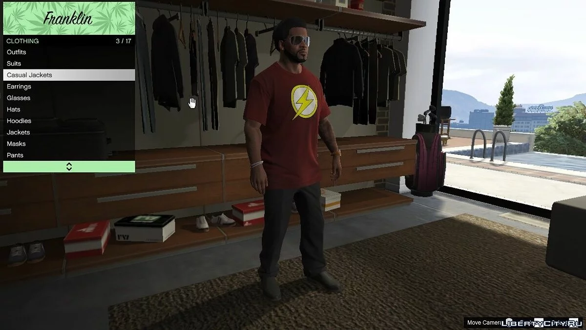 Paquete de camisetas de superhéroes para Franklin / GTA 5