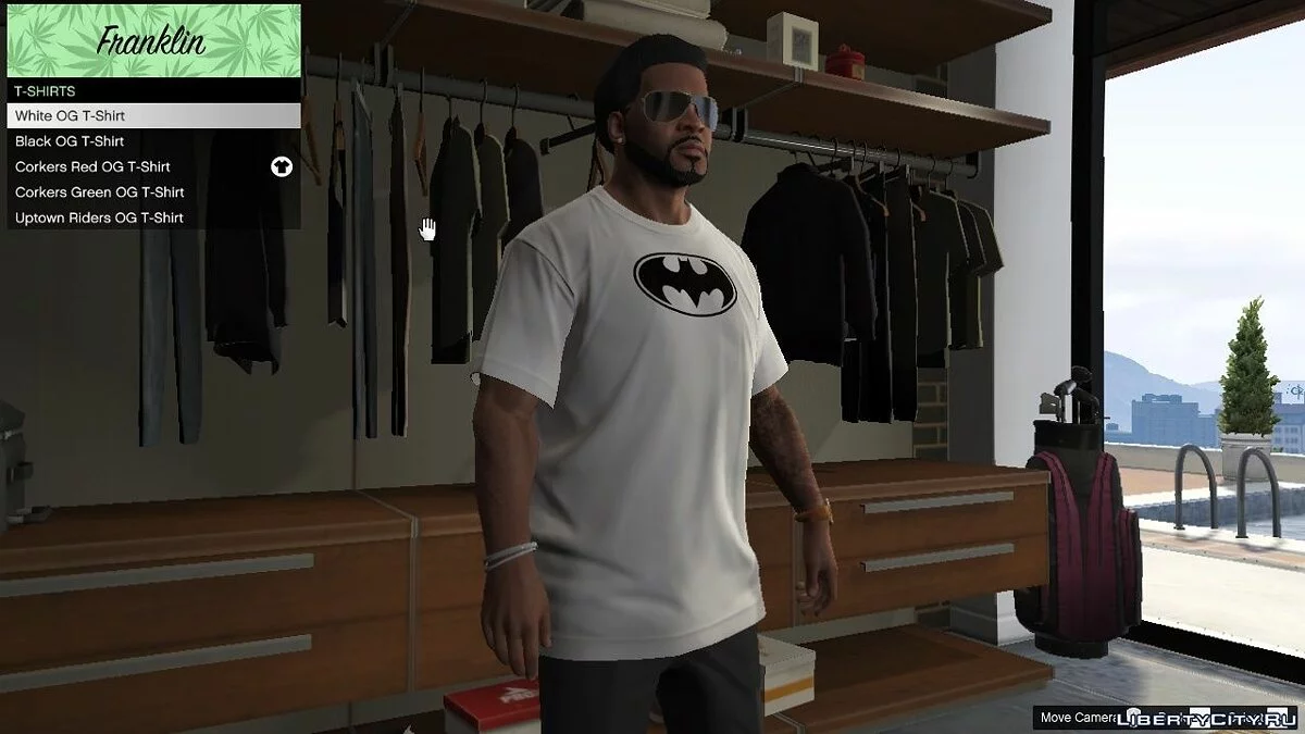Paquete de camisetas de superhéroes para Franklin / GTA 5