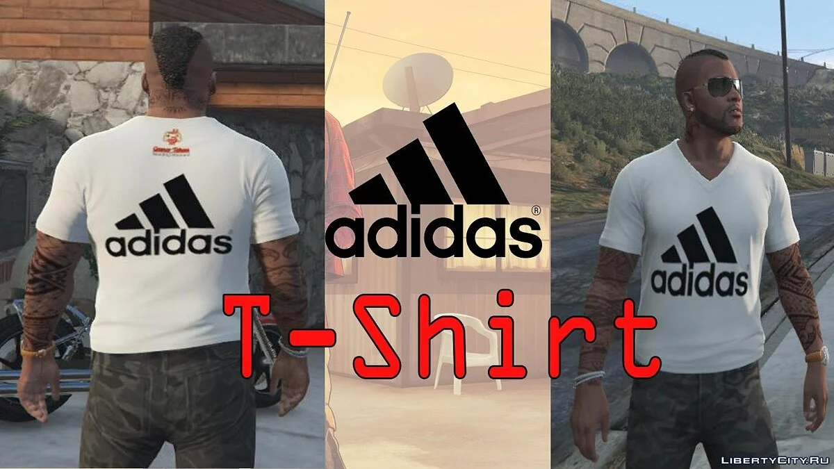 Adidas T-Shirt / GTA 5