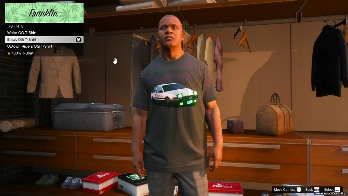 Franklin's Initial D T-Shirt / GTA 5