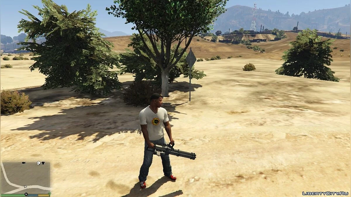 T-shirt avec le logo Serious Sam / GTA 5