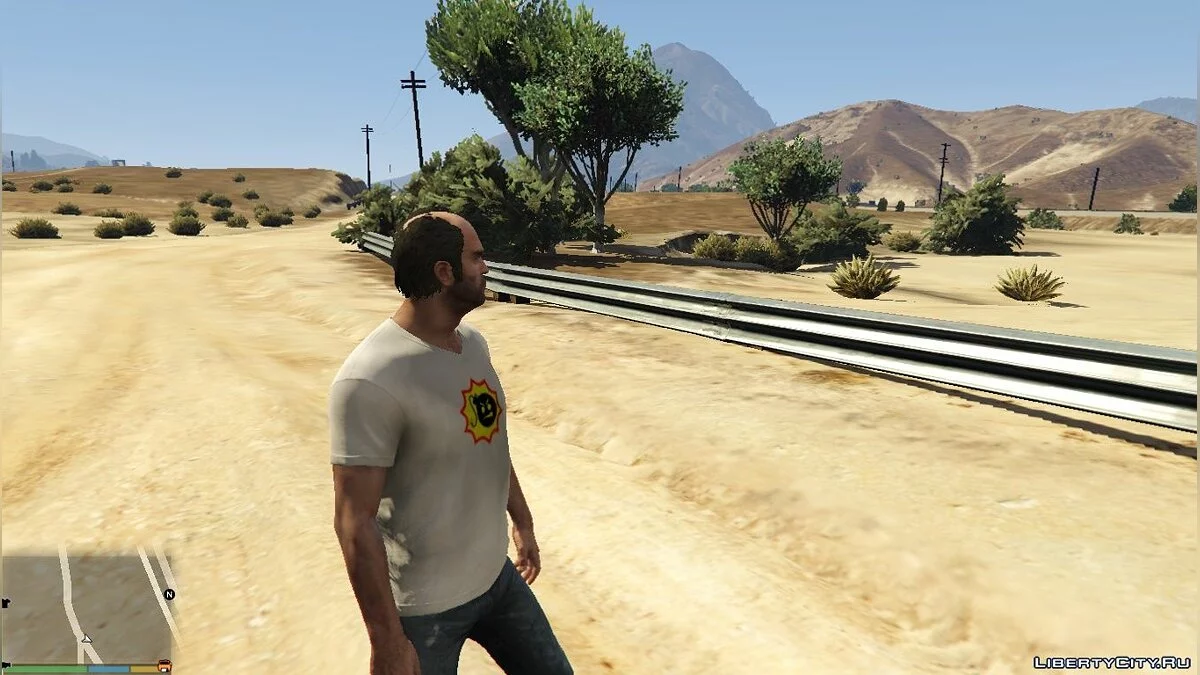 T-shirt avec le logo Serious Sam / GTA 5