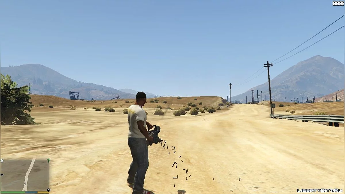 T-shirt avec le logo Serious Sam / GTA 5