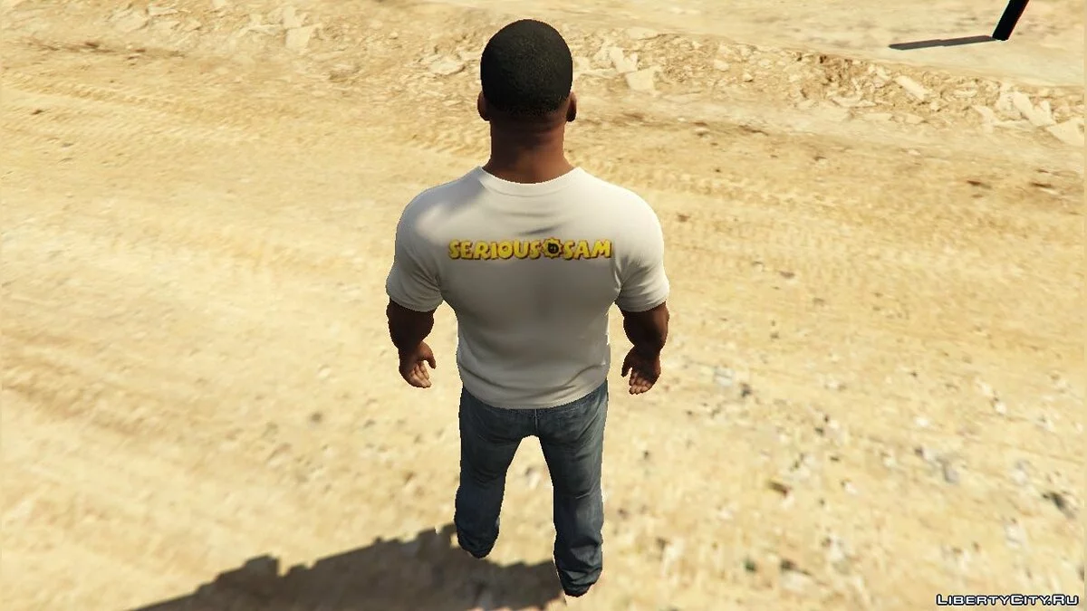 T-shirt avec le logo Serious Sam / GTA 5
