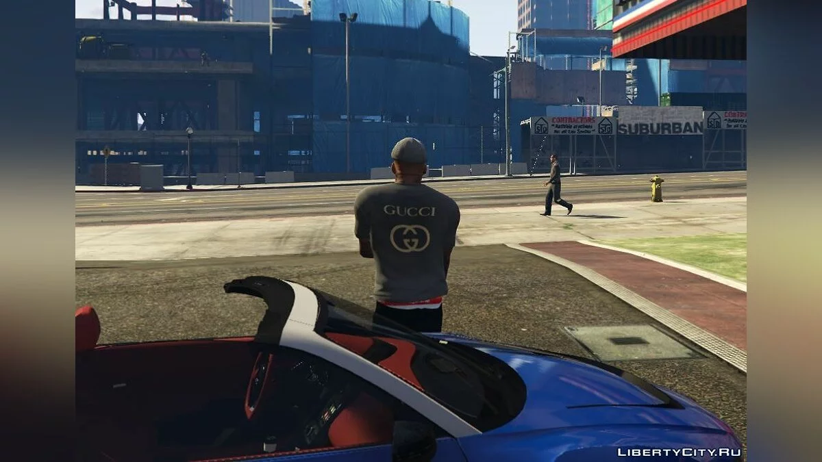 Gray GUCCI T-Shirt / GTA 5