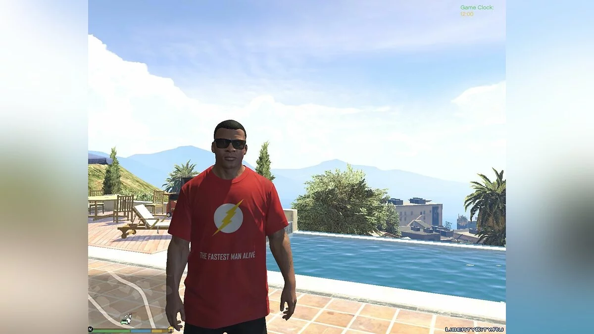 Футболка з емблемою Flash / GTA 5