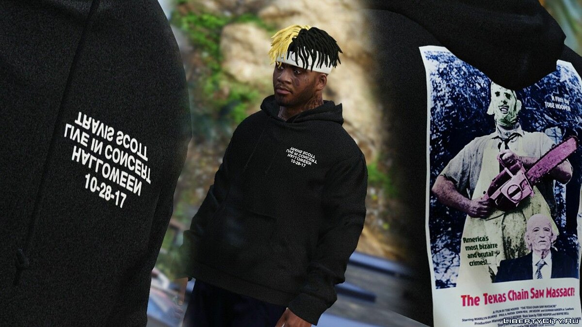 Travis scott texas 2024 chainsaw massacre hoodie