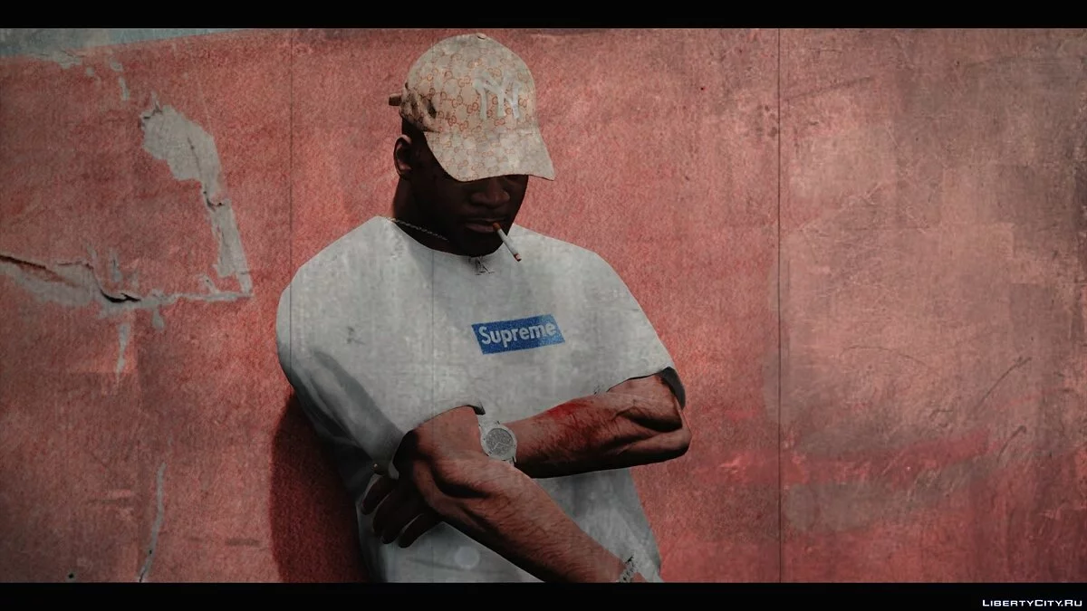 Koleksi Kaos dari Merek Supreme / GTA 5