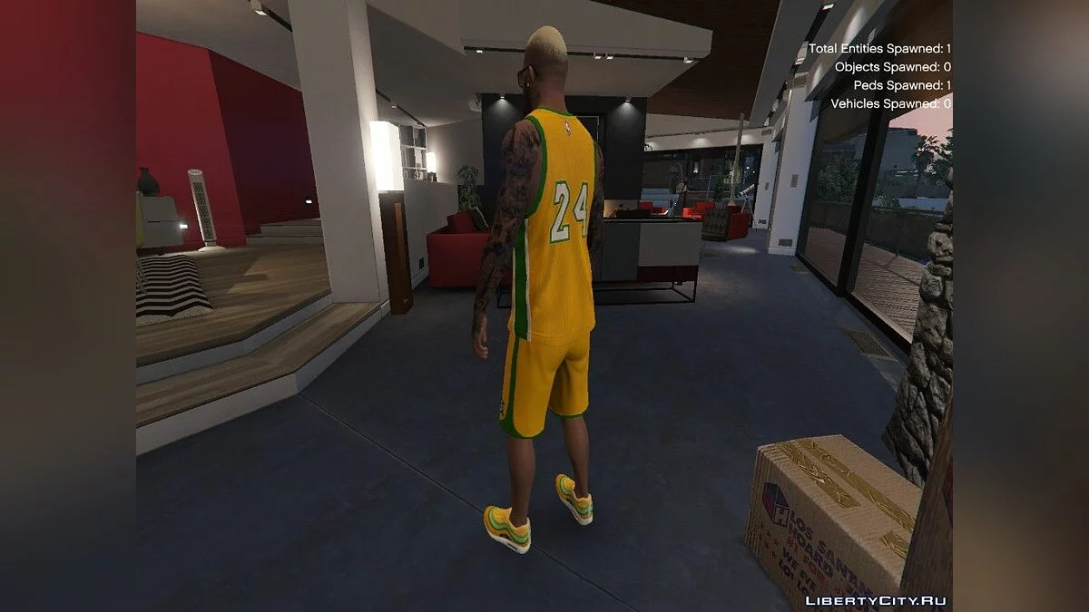 Grove Street 4-Life t-shirt et chaussures / GTA 5