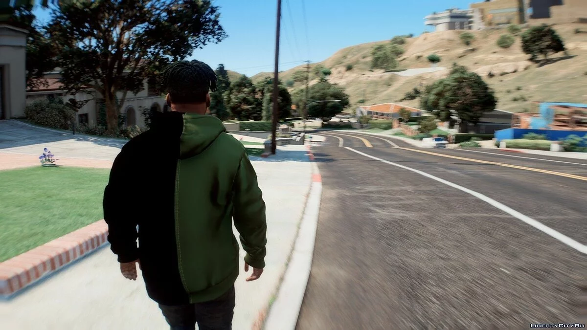 Hoodie with "Ugly Motherfucker" Print / GTA 5