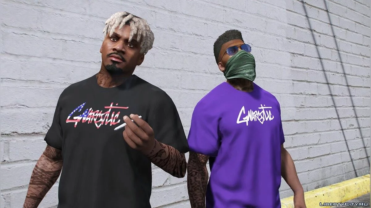 Gnarcotic T-Shirt Pack (July 4th Collection) No. 1 / GTA 5