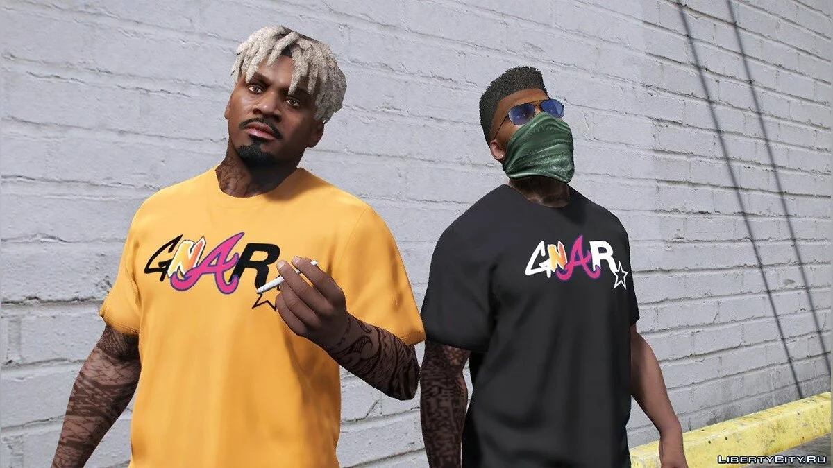 Gnarcotic T-Shirt Pack (July 4th Collection) No. 1 / GTA 5
