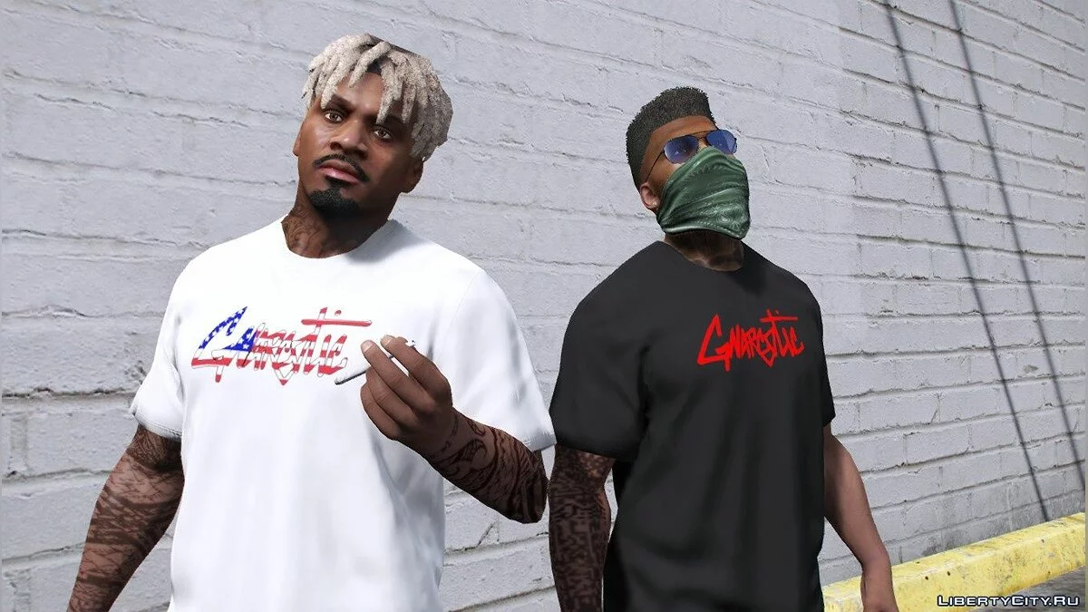 Gnarcotic T-Shirt Pack (July 4th Collection) No. 1 / GTA 5