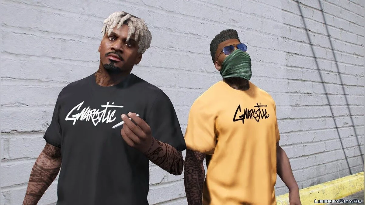 Gnarcotic T-Shirt Pack (July 4th Collection) No. 1 / GTA 5