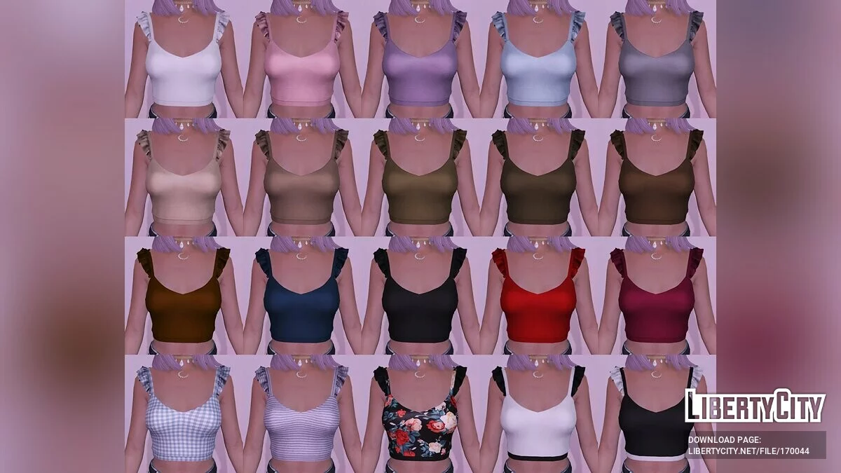 Short top for MP Female 1.1 / GTA 5