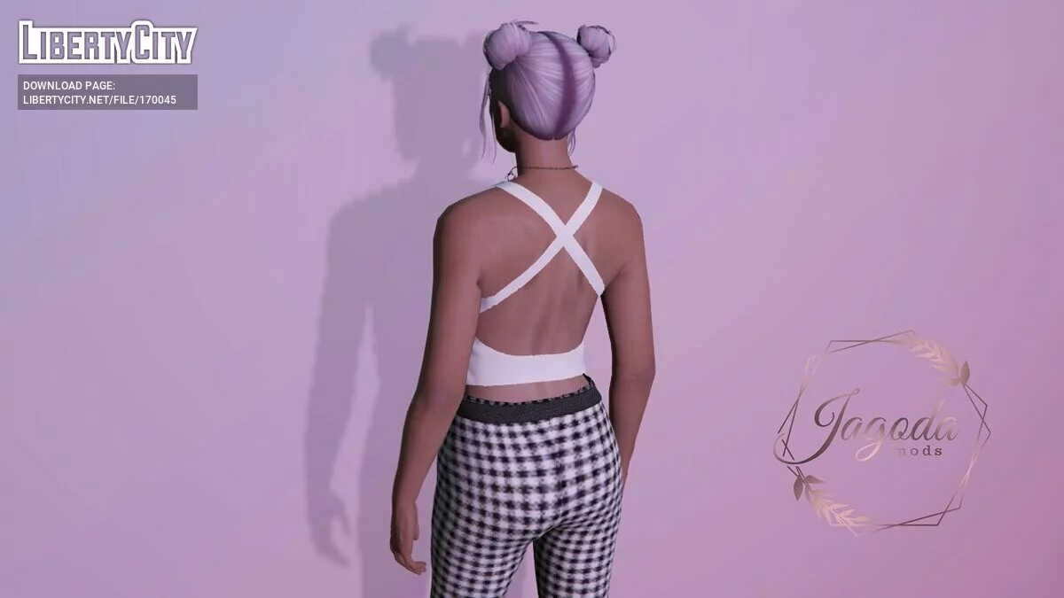 Top com costas abertas para MP Female 1.1 / GTA 5