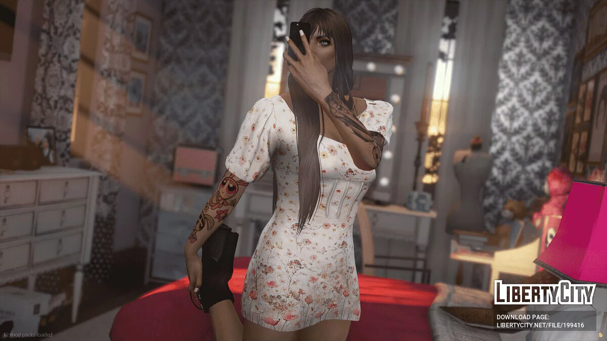 Poppy Dress for MP Female / GTA 5