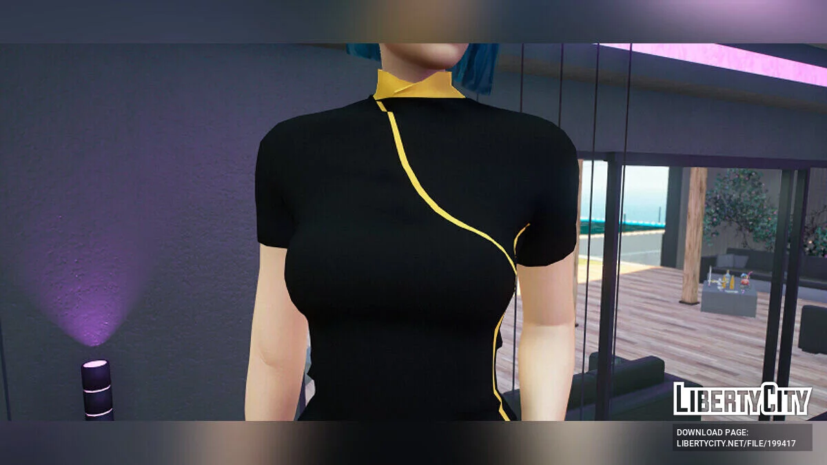 Short Qipao for MP Female 1.0 / GTA 5