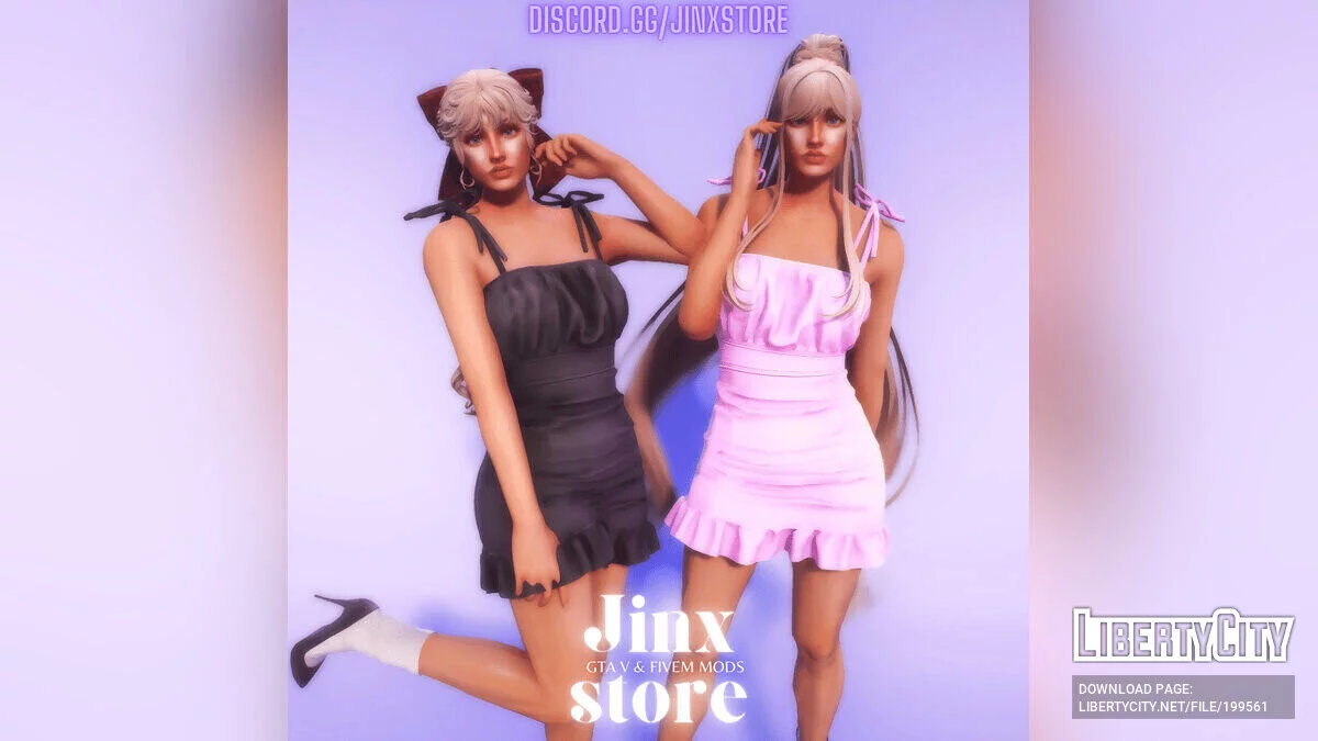 Skarlet Dress for MP Female / GTA 5