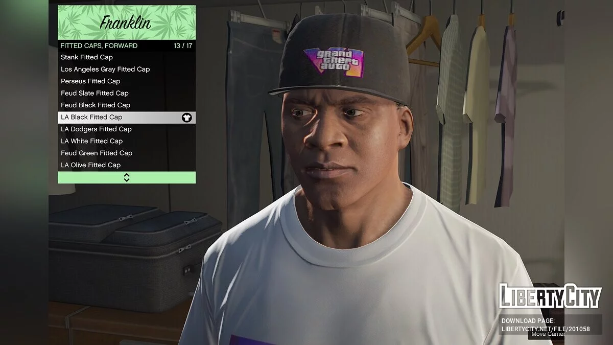A set of clothes for Franklin in the style of GTA 6 / GTA 5