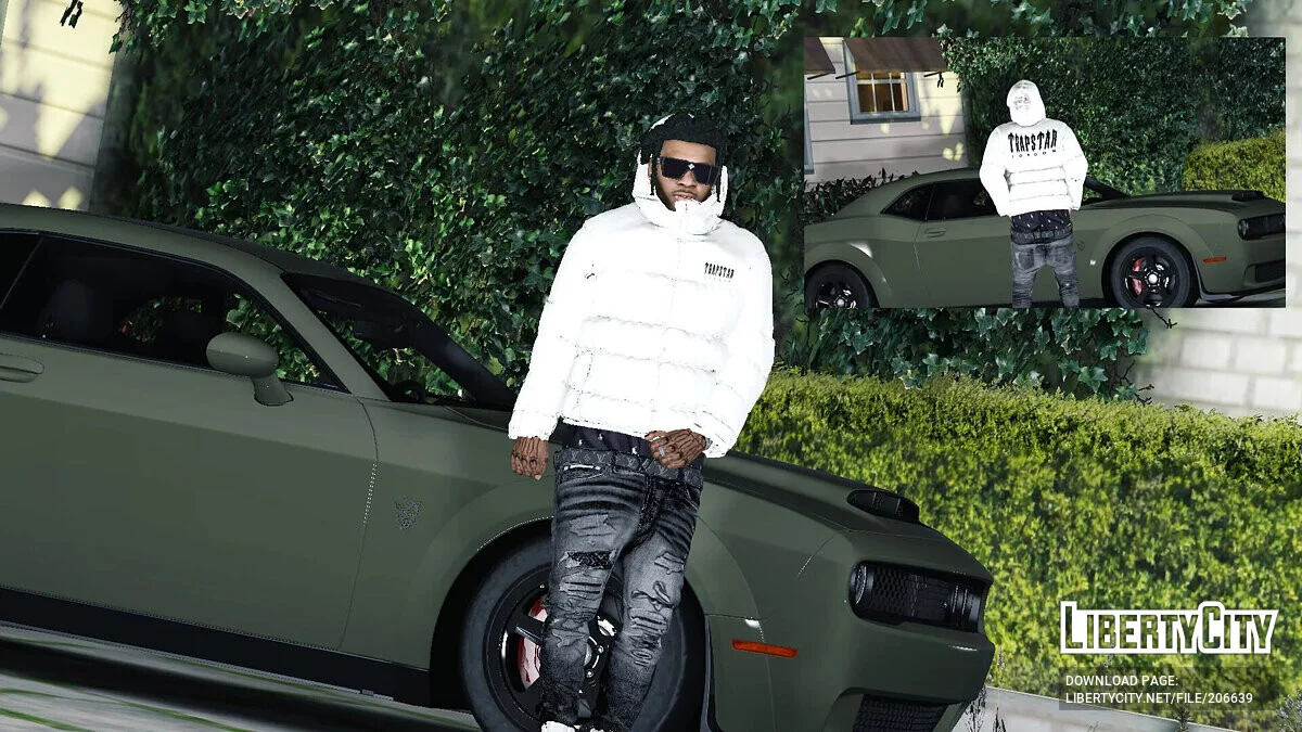Trapstar羽绒服(富兰克林) / GTA 5