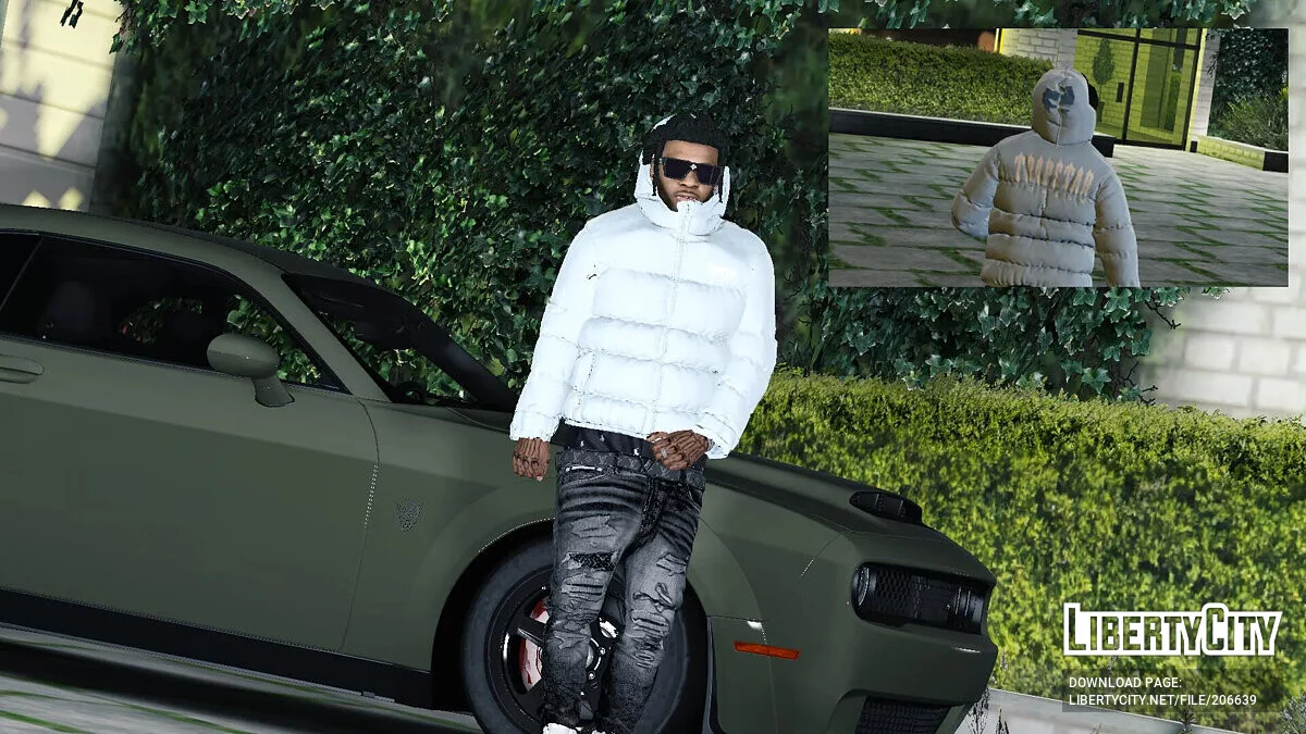 Trapstar羽绒服(富兰克林) / GTA 5