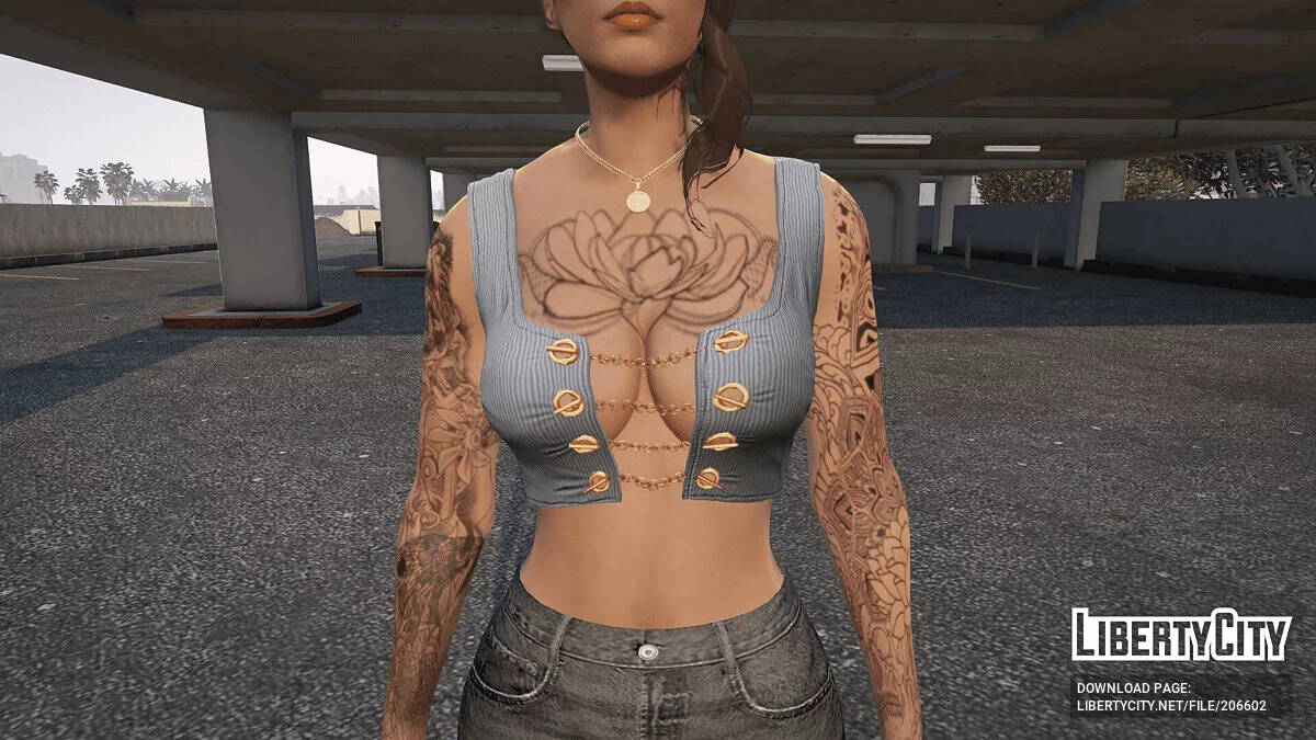 Tank Top for MP Female / GTA 5