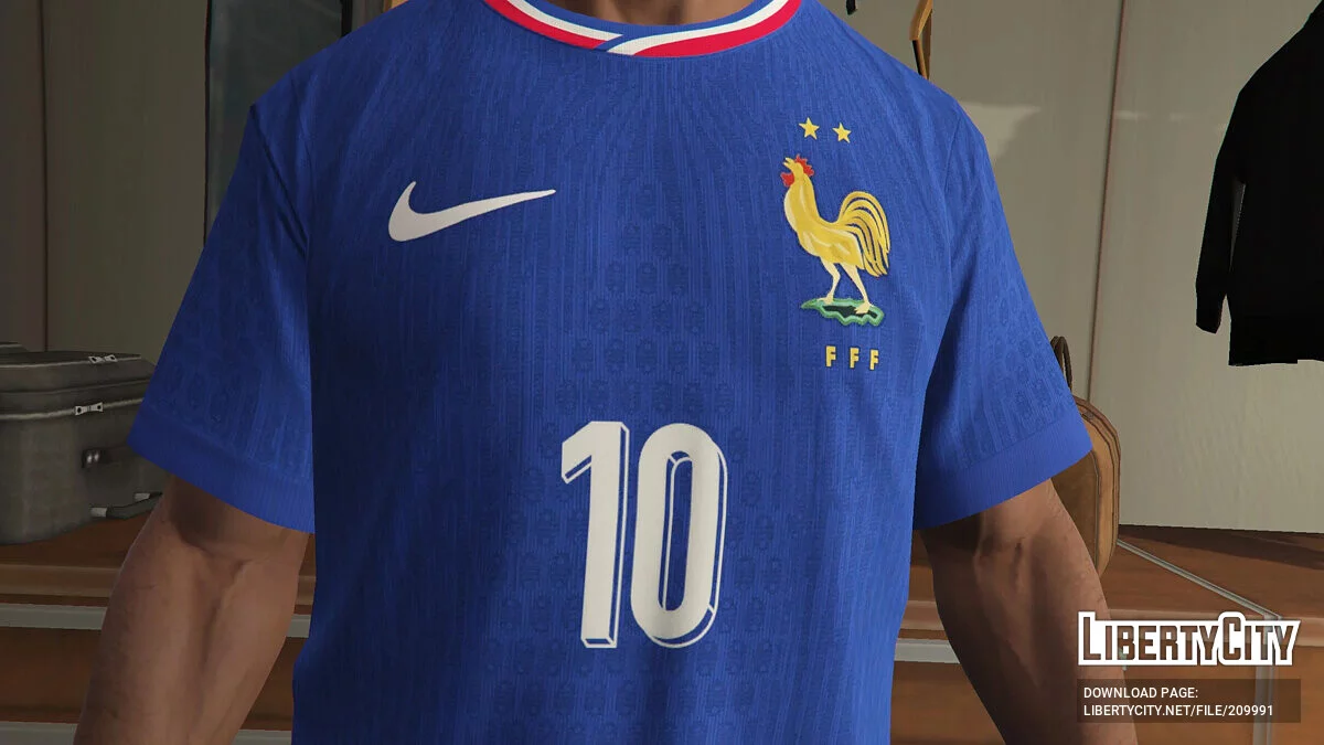 French national team shirts 2024 / GTA 5