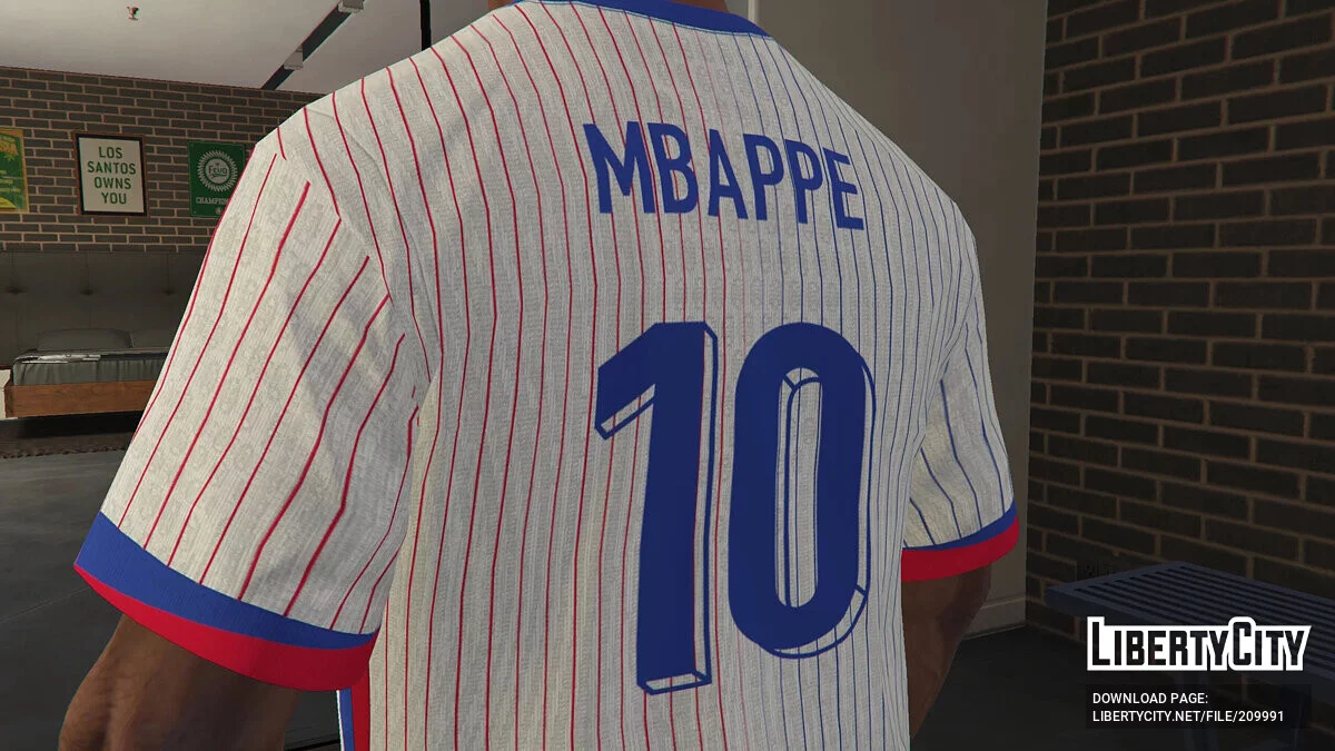 French national team shirts 2024 / GTA 5