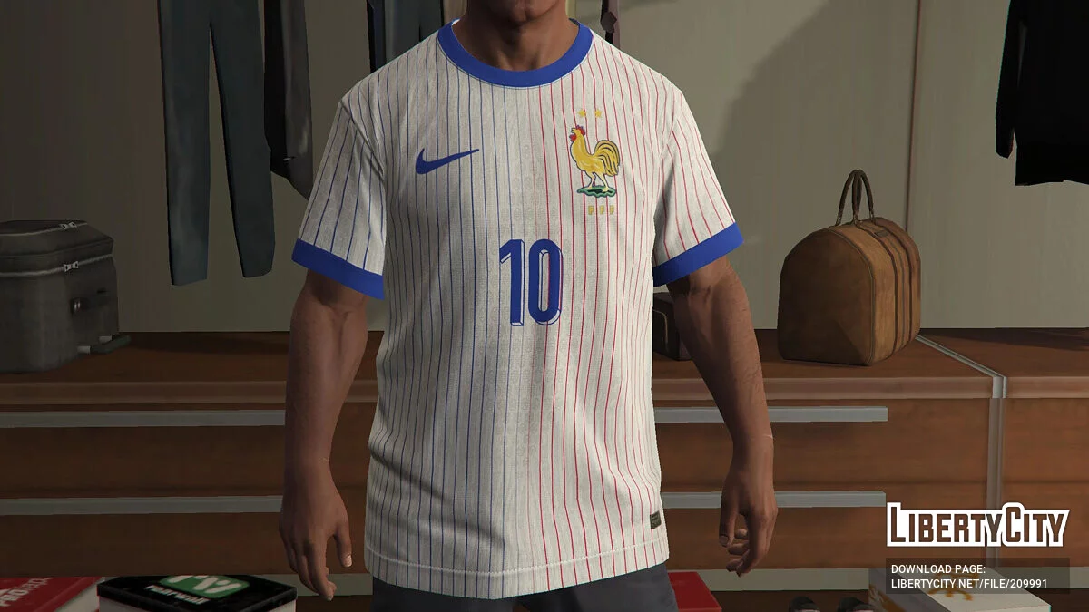 French national team shirts 2024 / GTA 5