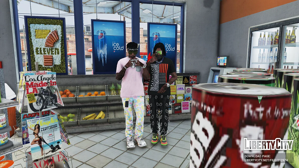 T-Shirt Pack for MP Male / GTA 5