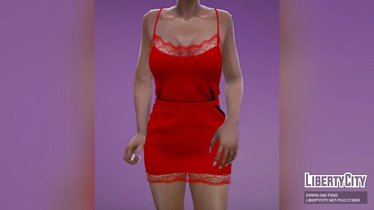 Koronkowa sukienka dla MP Female / GTA 5