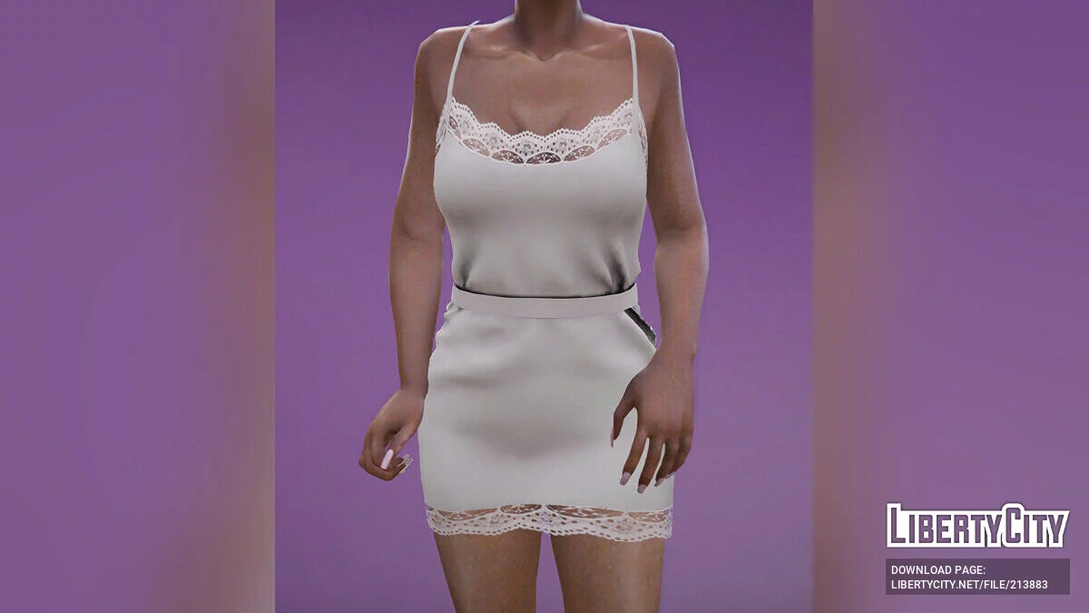 Koronkowa sukienka dla MP Female / GTA 5