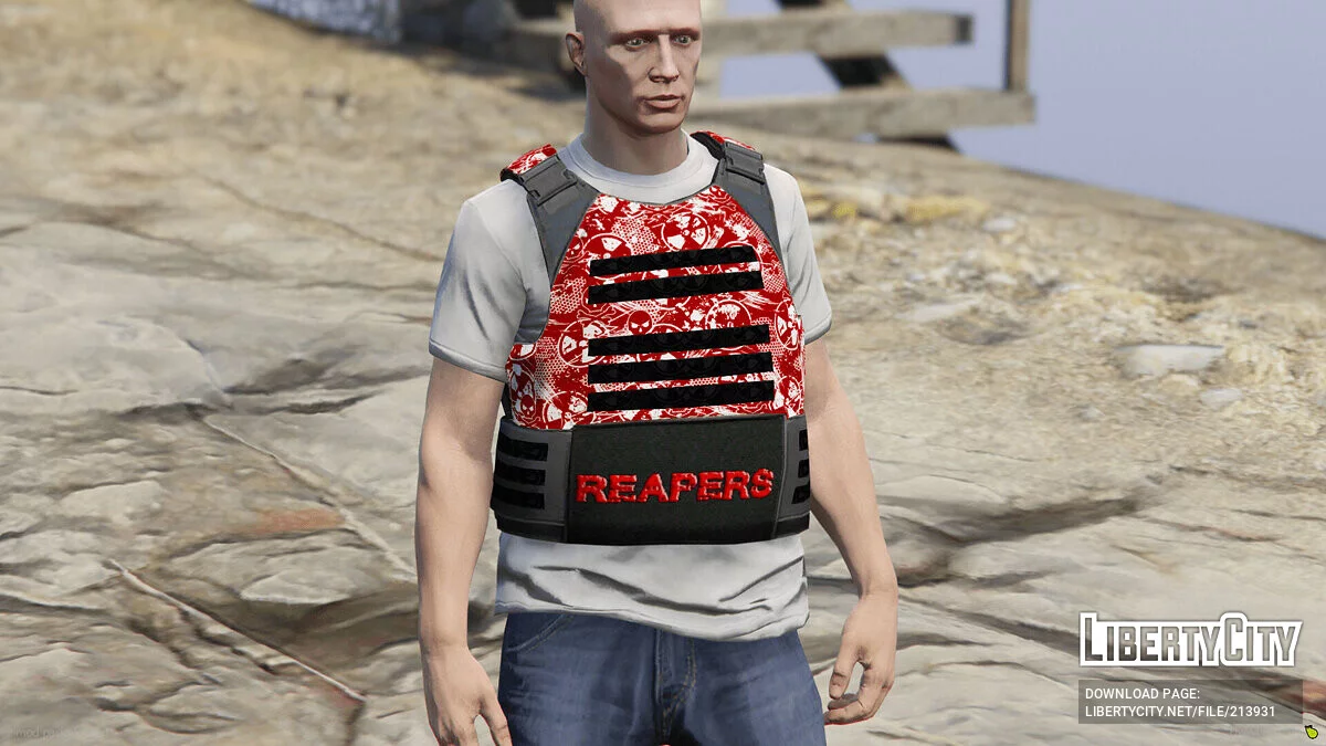 Reapers Vest для MP Male / GTA 5