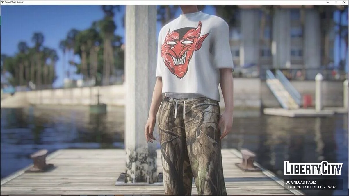 T-shirts pour femmes avec de jolis imprimés / GTA 5