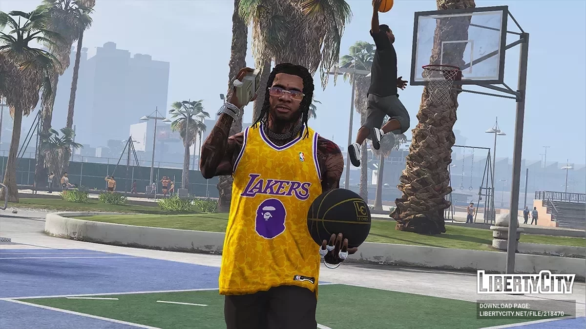 NBA x BAPE 球衣包 / GTA 5