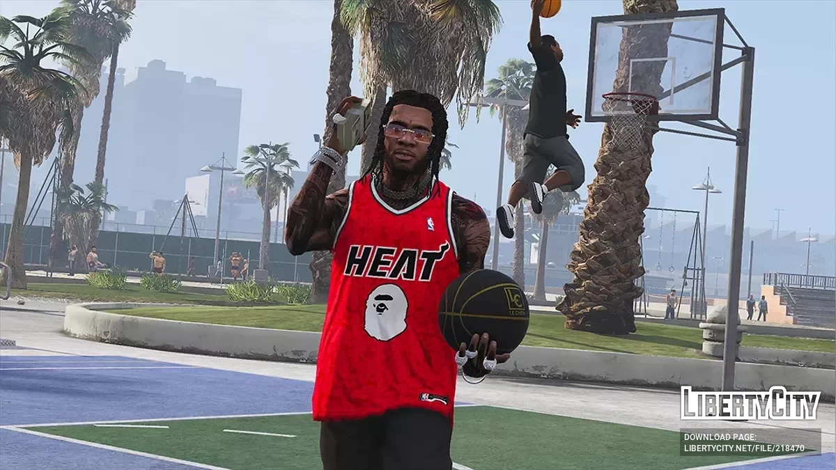 NBA x BAPE 球衣包 / GTA 5