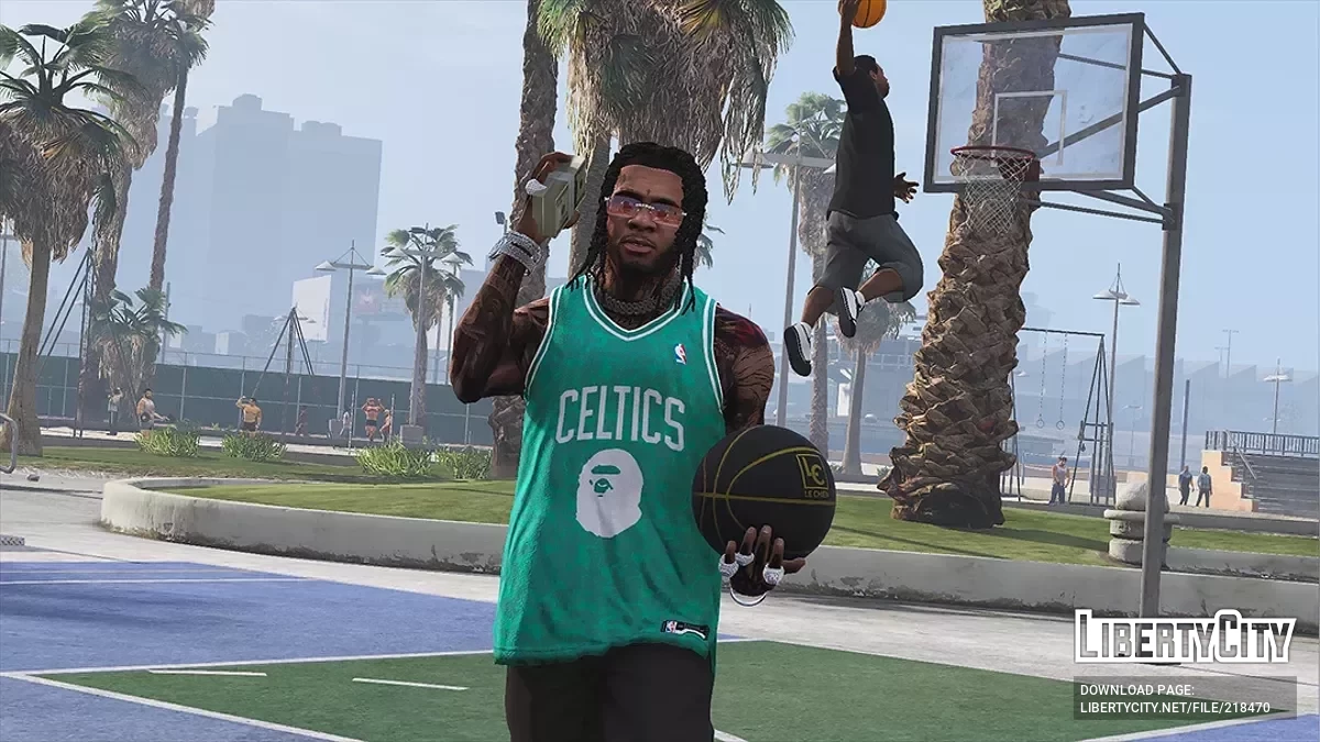 NBA x BAPE 球衣包 / GTA 5
