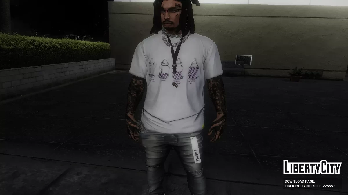 ALOCS T-Shirts for Franklin & MP Male / GTA 5