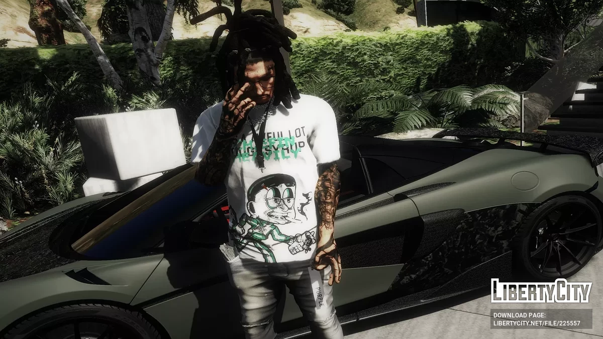 ALOCS T-Shirts for Franklin & MP Male / GTA 5