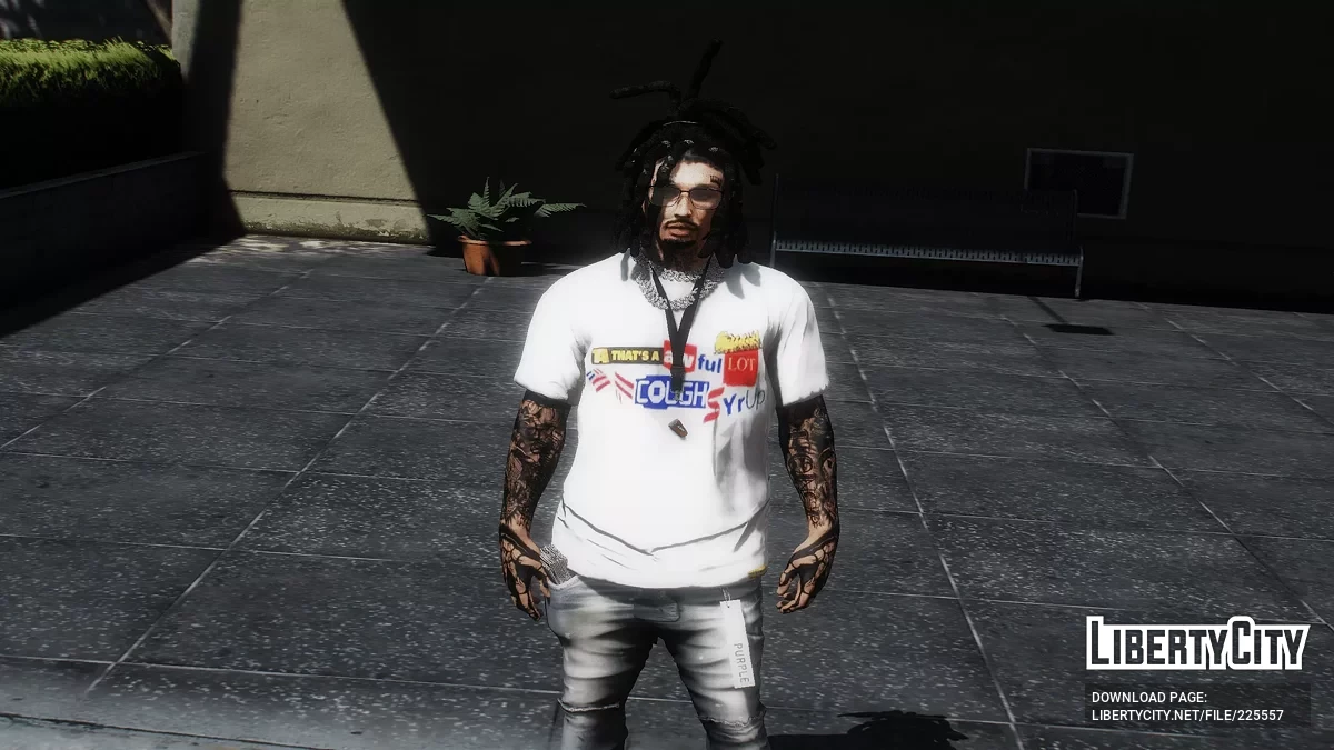 ALOCS T-Shirts for Franklin & MP Male / GTA 5