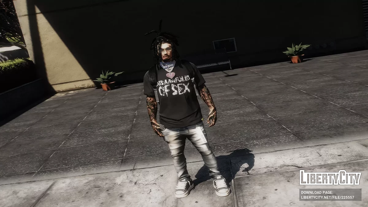 ALOCS T-Shirts for Franklin & MP Male / GTA 5