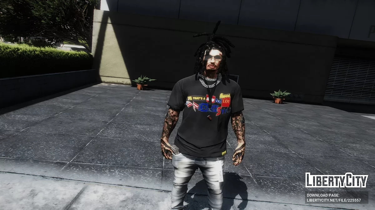 ALOCS T-Shirts for Franklin & MP Male / GTA 5