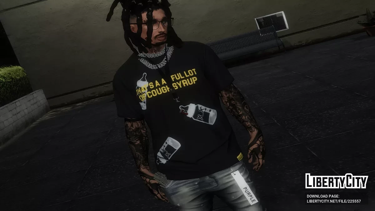 ALOCS T-Shirts for Franklin & MP Male / GTA 5