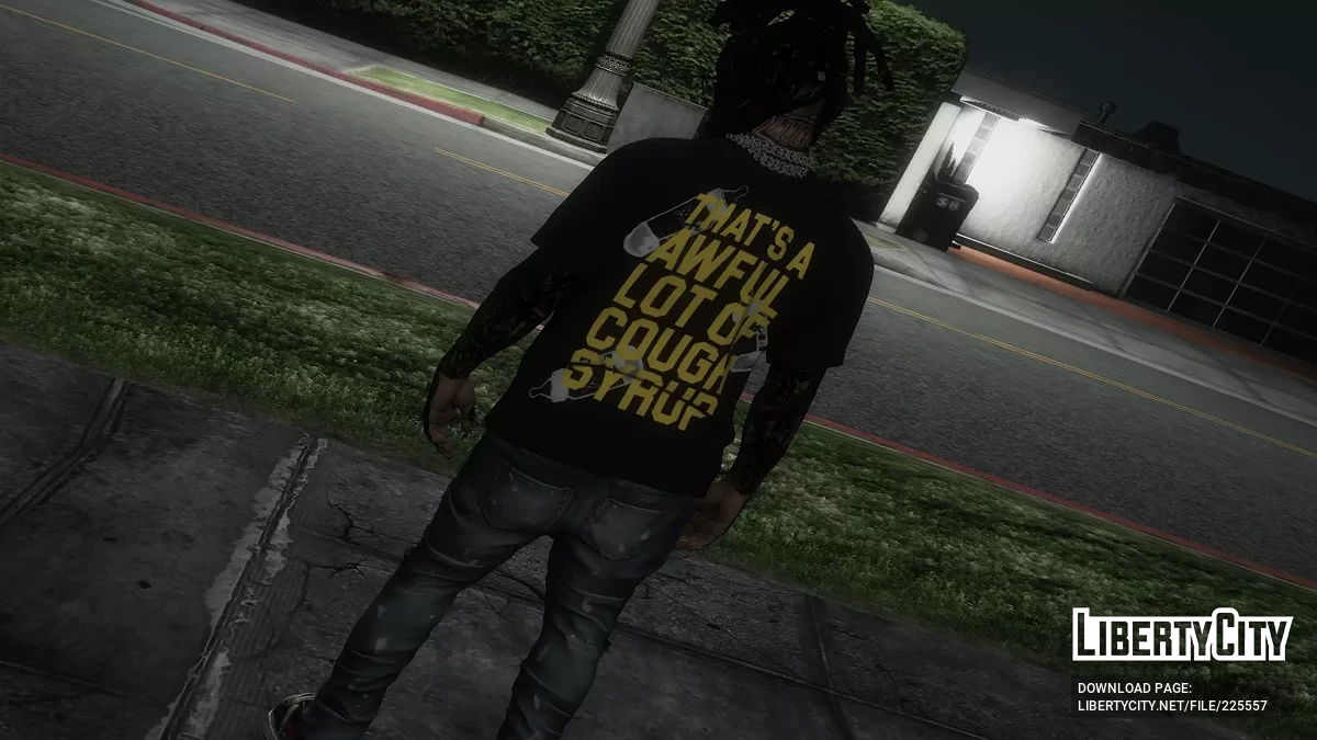 ALOCS T-Shirts for Franklin & MP Male / GTA 5