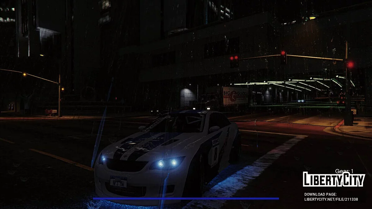 Préréglage dans le style Need For Speed: Most Wanted / GTA 5
