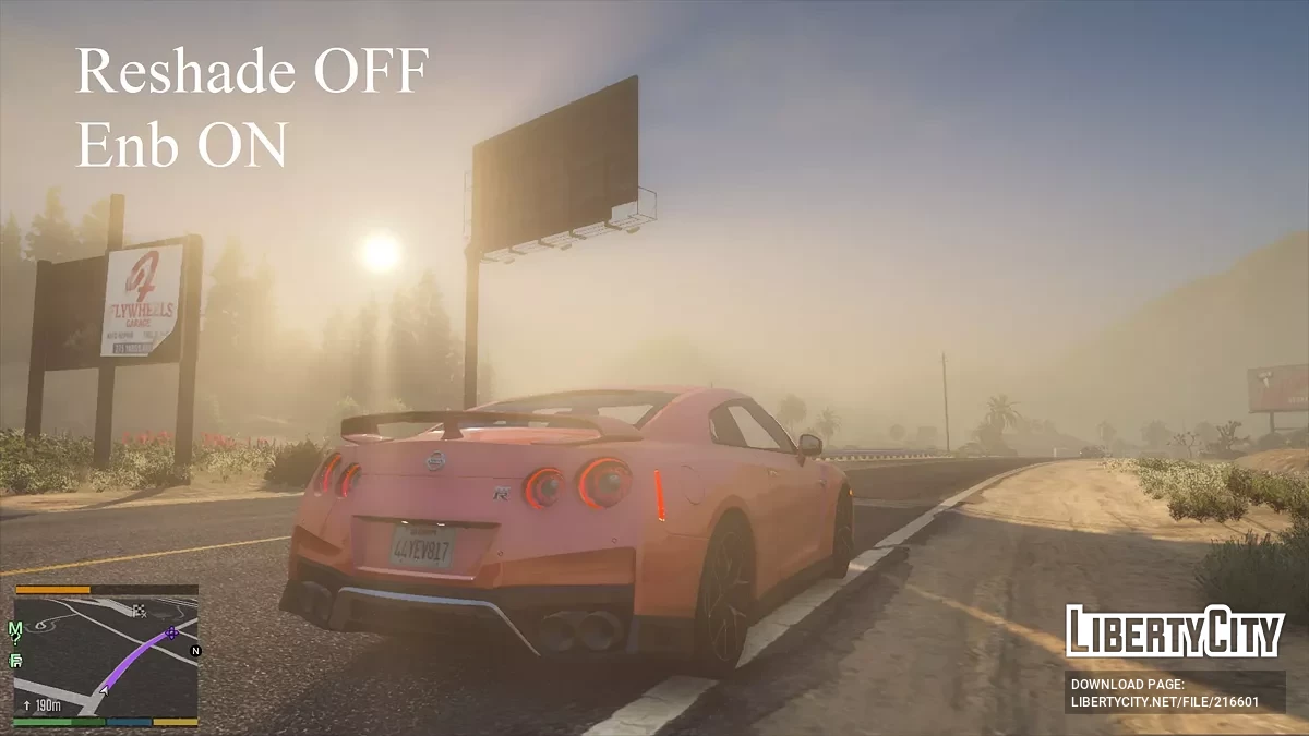 Predefinição Reshade RTGI e ENB para NVE - hardex GTA VI Realismo 1.0 / GTA 5